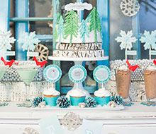 Winter Wonderland Birthday or Holiday Party Printable Collection